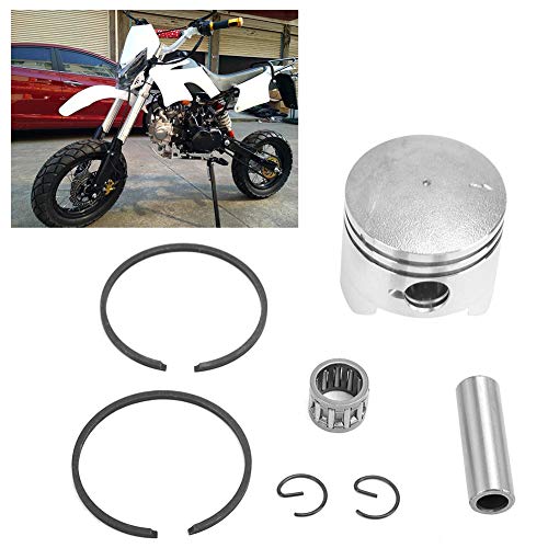 Gorgeri Kit de anillo de pistón, 44mm/1.7in 49cc Mini Moto Dirt Bike Quad Piston & Rings Set (2 tiempos)