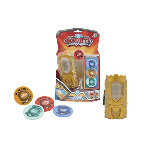 Gormiti - Brazalete Role Play Con 4 Medallones Luz y Sonidos, Multicolor (Giochi Preziosi GRM06000)