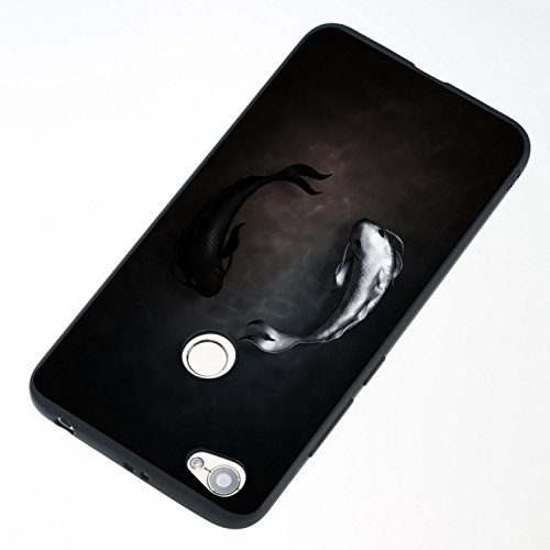 Grandoin Funda para Xiaomi Mi 5X / Mi A1, Suave Silicona Patrón Creativo TPU Gel Bumper Suave Ultra Fina Antigolpes Delgado Cover Protectora Case Carcasa (Pez)