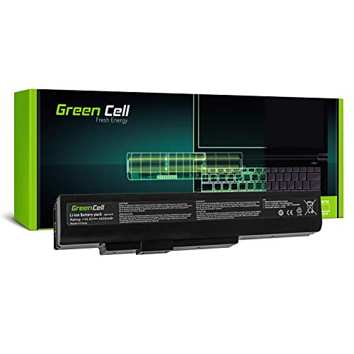 Green Cell Batería A42-A15 para Medion Akoya E6221 E6222 E6227 E6234 E7219 E7220 E7221 E7222 P6631 P6633 P6634 P6640 P6815 P7621 P7815 P7818 Erazer X6815 X6816 MSI CR640 CR640DX CR640MX CX640 Portátil