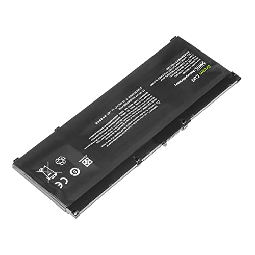 Green Cell Batería para HP Omen 15-CE016NA 15-CE016NF 15-CE016NG 15-CE016NS 15-CE016NW 15-CE017NA 15-CE017NF 15-CE017NS 15-CE018DX 15-CE018NF 15-CE018NG Portátil (3500mAh 15.4V Negro)