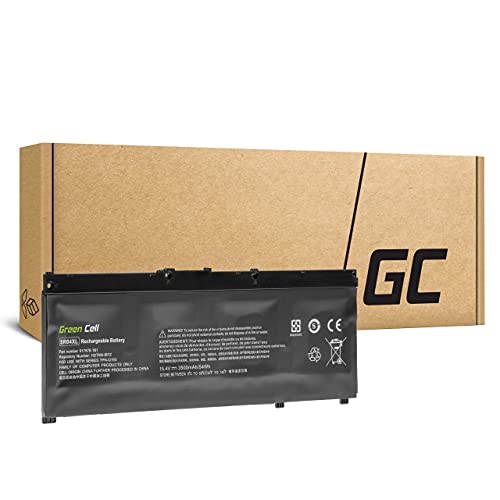 Green Cell Batería para HP Omen 15-CE016NA 15-CE016NF 15-CE016NG 15-CE016NS 15-CE016NW 15-CE017NA 15-CE017NF 15-CE017NS 15-CE018DX 15-CE018NF 15-CE018NG Portátil (3500mAh 15.4V Negro)