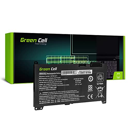 Green Cell Batería RR03XL 851610-850 851477-831 851477-421 HSTNN-PB6W para HP ProBook 430 G4 440 G4 450 G4 455 G4 450 G5 470 G4 455 G5 430 G5 440 G5 (3400mAh 11.4V Noir)