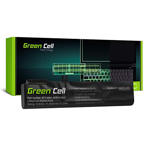 Green Cell BTY-M6H Batería para Portátil MSI GE62 GE63 GE72 GE73 GE75 GL62 GL63 GL73 GL65 GL72 GP62 GP63 GP72 GP73 GV62 GV63 GV72 GF62 GF72 PE60 PE62 PE70 PE72 2QE 7RD 7RDX 7RE 8RC 8RD 8RE MS-16J3
