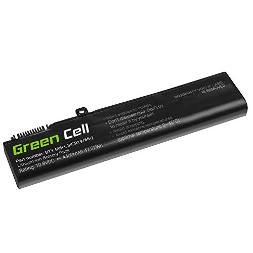 Green Cell BTY-M6H Batería para Portátil MSI GE62 GE63 GE72 GE73 GE75 GL62 GL63 GL73 GL65 GL72 GP62 GP63 GP72 GP73 GV62 GV63 GV72 GF62 GF72 PE60 PE62 PE70 PE72 2QE 7RD 7RDX 7RE 8RC 8RD 8RE MS-16J3