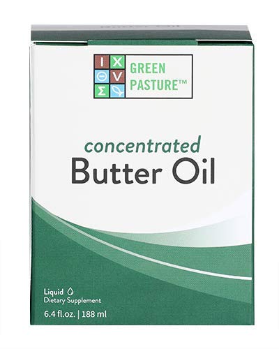 Green Pasture X-Factor Gold High Vitamin - Aceite de mantequilla, gel