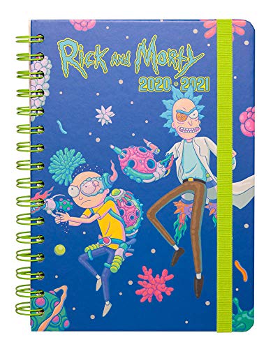 Grupo Erik - Agenda escolar 2020/2021 A5 Semana vista Rick Morty, 12 meses (14,8x21 cm) (ASVA52015)