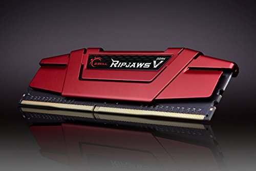 G.SKILL Ripjaws V Serie F4-3000C14D-16GVR 16 GB (8 GB x 2) DDR4 3000 MHz CL14 Kit de Memoria - Blazing Red