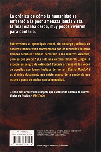 Guerra mundial Z: Una historia oral de la guerra Zombi (Best Seller)