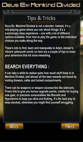 Guide Deus Ex Mankind Divided