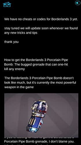 Guide for Borderland 3