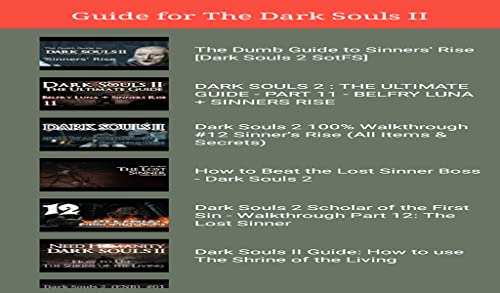 Guide for Dark Souls II
