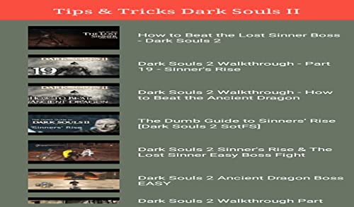 Guide for Dark Souls II