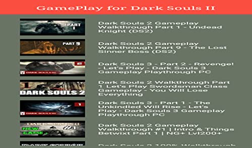 Guide for Dark Souls II