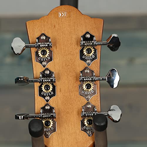 Guild Guitarra acústica Jumbo Jr Flame Arce, rubia antigua, Arco, Arco, Arco, Colección Westerly