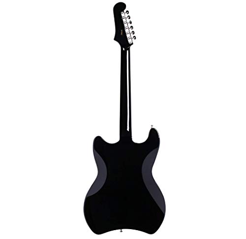 GUILD Newark St. Collection - Guitarra eléctrica de cuerpo sólido (6 cuerdas), color negro (Jetstar