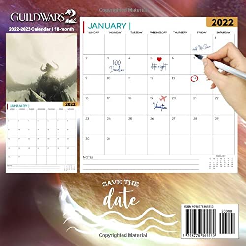 Guild Wars 2: OFFICIAL 2022 Calendar - Video Game calendar 2022 - Guild Wars 2 -18 monthly 2022-2023 Calendar - Planner Gifts for boys girls kids ... games Kalendar Calendario Calendrier). 2