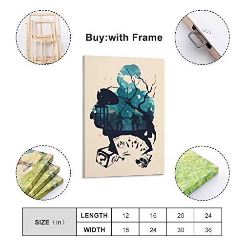 GUKEY Póster de arte abstracto de Mirage Apex Legends y arte de pared, impresión moderna, para decoración de dormitorio familiar, 20 x 30 cm