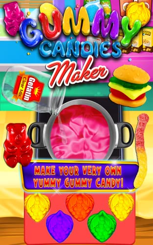 Gummy Candy Maker - Cooking Games & Kids Chocolate Desserts FREE!