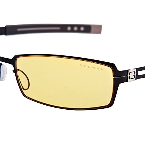 Gunnar PPK Z Gloss Onyx - Gafas para PC y videoconsola (antirreflectantes), Color Negro