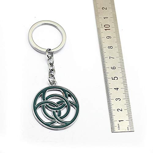 guodong Llavero Horizon Zero Dawn Ps4 Games Metal Logo Colgante llaveros Hombres Coche Mujer Bolso Llavero Chaveiro Juego joyería