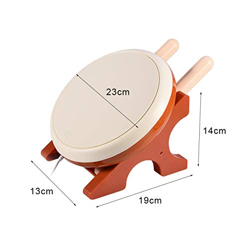 GUSTAR Baquetas para Juegos, Controladores de Juegos, Baquetas con Cable Taiko No Tatsujin, Plug and Play, adecuadas para Videojuegos de Control Remoto de la Consola Nintendo Switch