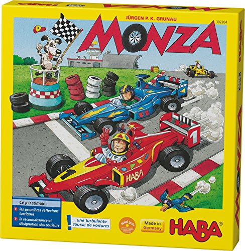 HABA- Monza Carrera en Bandeja, Juego de Mesa (5 años y más), 302204
