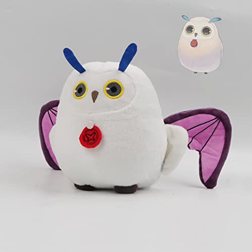 HAIFENGDA Tales of Arise Hootle Plushie, 7.8"Anime Owl Plush Toys, Desmontable Cute Cartoon Soft Stuffed Animals Toys, Collection Doll Gifts para fanáticos o niños