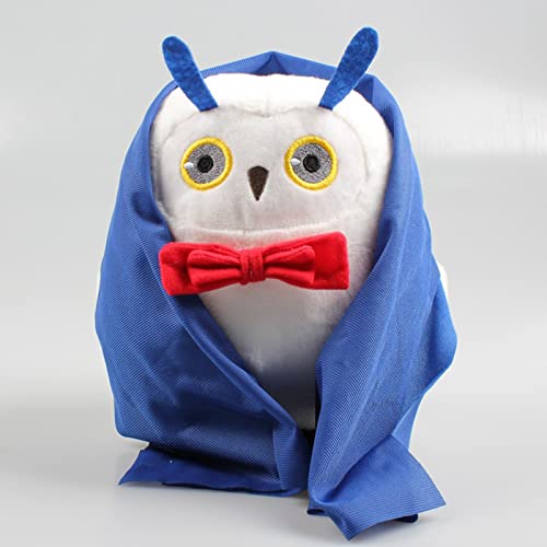 HAIFENGDA Tales of Arise Hootle Plushie, 7.8"Anime Owl Plush Toys, Desmontable Cute Cartoon Soft Stuffed Animals Toys, Collection Doll Gifts para fanáticos o niños