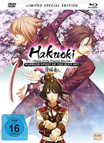 Hakuoki - The Movie 2 - Demon of the Fleeting Blossom - Warrior Spirit of the Blue Sky - Mediabook [Blu-ray] [Francia]