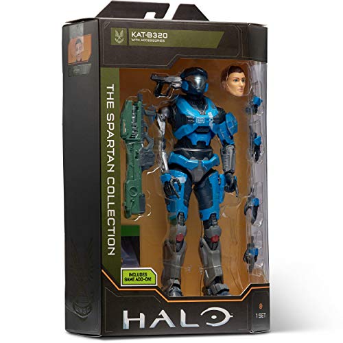 Halo 6.5" The Collection-Spartan Kat with Magnum & Spartan Laser Figura de Leyendas Surtidas Pulgadas, Multicolor (Jazwares, LLC HLW0019)