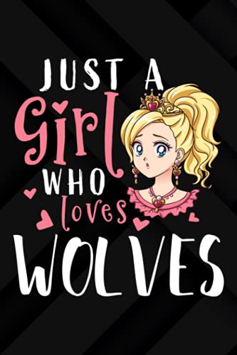 Ham Radio Log Book - Just a Girl Who Loves Wolves Lover Watercolor Wolf Ornament Family: Amateur radio log book | Amateur Radio Operator Station Log ... | brown background vintage world map,Personal
