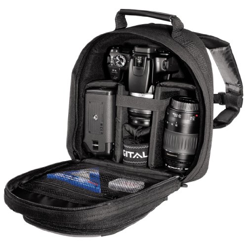 Hama Track Pack II 140 -Mochila para cámaras de Foto y Todos Sus Accesorios Funda para cámaras réflex