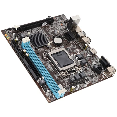 HAOX Combinación de CPU de Placa Base, Placa Base de PC de Alta Compatibilidad DDR3 para para LGa 1151 para Computadoras de Escritorio