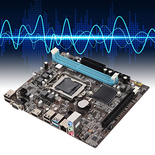 HAOX Combinación de CPU de Placa Base, Placa Base de PC de Alta Compatibilidad DDR3 para para LGa 1151 para Computadoras de Escritorio