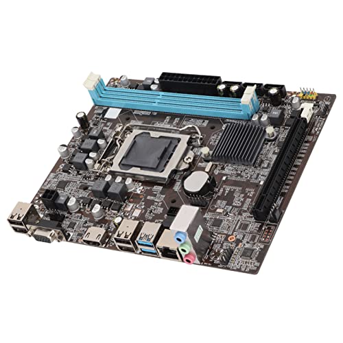 HAOX Combinación de CPU de Placa Base, Placa Base de PC de Alta Compatibilidad DDR3 para para LGa 1151 para Computadoras de Escritorio
