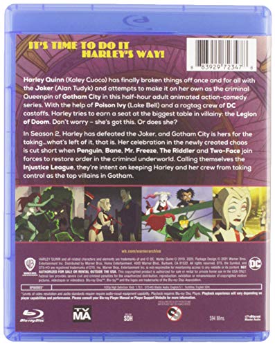 Harley Quinn: The Complete First and Second Seasons [USA] [Blu-ray]