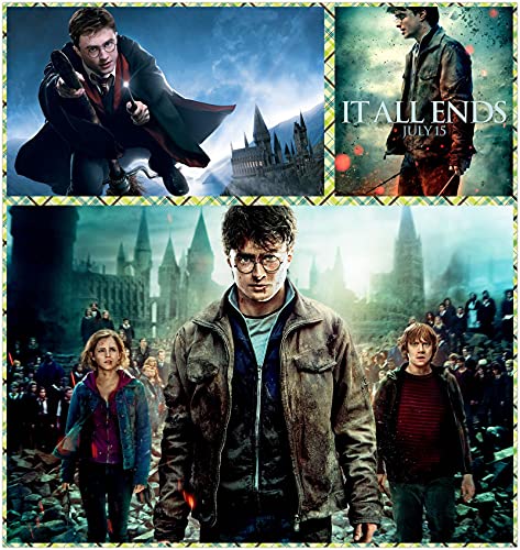Harry Potter and The Deathly Hallows Part 2 35cm x 37cm 14inch x 15inch The Film Waterproof Poster *Anti-Fading* DWP/117775270