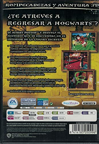 Harry Potter y la Camara Secreta PC CD Rom