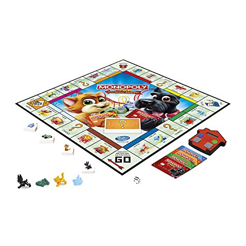 Hasbro Monopoly Junior Electronic Banking - Juego de tablero (Simulación económica, Niño/niña, 5 año(s), 99 año(s), AAA)