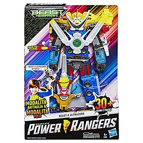Hasbro Power Rangers Morphers Beast-X Ultrazord con Sonidos y Frases, versión Italiana, Multicolor, E5894103