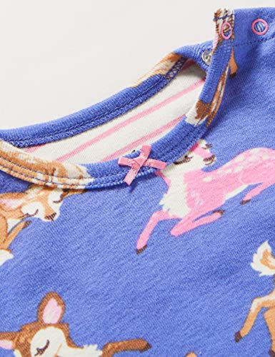 Hatley Organic Cotton Long Sleeve Printed Pyjama Set Juego de Pijama, Sweet Fawns, 9-12 Months para Bebés