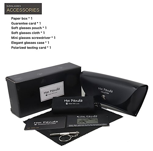 HatPanda Steampunk estilo retro inspirado círculo metálico redondo gafas de sol polarizadas para hombres