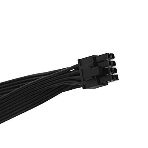 Haudang Cable de Fuente de AlimentacióN PCI-E de 8 Pines una 8 Pines (6 + 2 Pines) para Cooler Master V Gold Series V750 V650 V550 Fuente de AlimentacióN Modular