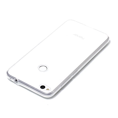 Hauwei P8 Lite 2017 Funda Carcasa , Protectora Soft TPU Silicona Ultra-Fina Gel Transparente, Cubierta Goma Bumper Cover Case Shell Bummper Cristal Clear para Huawei P8 Lite 2017 (Claro)