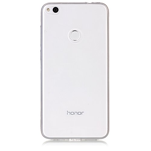 Hauwei P8 Lite 2017 Funda Carcasa , Protectora Soft TPU Silicona Ultra-Fina Gel Transparente, Cubierta Goma Bumper Cover Case Shell Bummper Cristal Clear para Huawei P8 Lite 2017 (Claro)