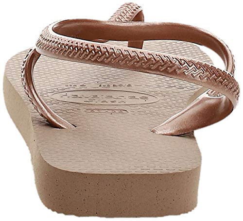 Havaianas Flash Urban, Sandalias Mujer, Dark Beige, 37/38 EU