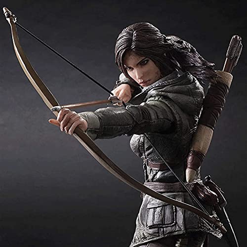 HCCTI Hand-Made Yanshangqi Rise of The Tomb Raider Lara Croft Play Arts Kai PVC Figura - 10.23 Pulgadas