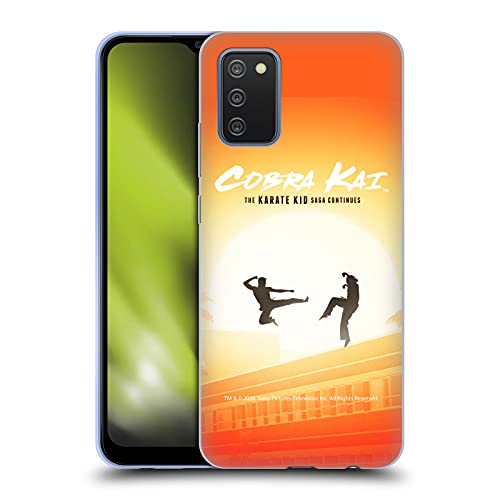 Head Case Designs Licenciado Oficialmente Cobra Kai Karate Kid Saga Gráficos Carcasa de Gel de Silicona Compatible con Galaxy A02s / M02s (2021)