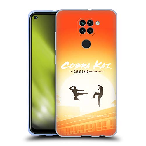Head Case Designs Licenciado Oficialmente Cobra Kai Karate Kid Saga Gráficos Carcasa de Gel de Silicona Compatible con Redmi Note 9 / Redmi 10X 4G